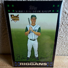Topps 2007 - Shawn Riggans Rookie Card #274 Tampa Bay Devil Rays MLB. rookie card picture