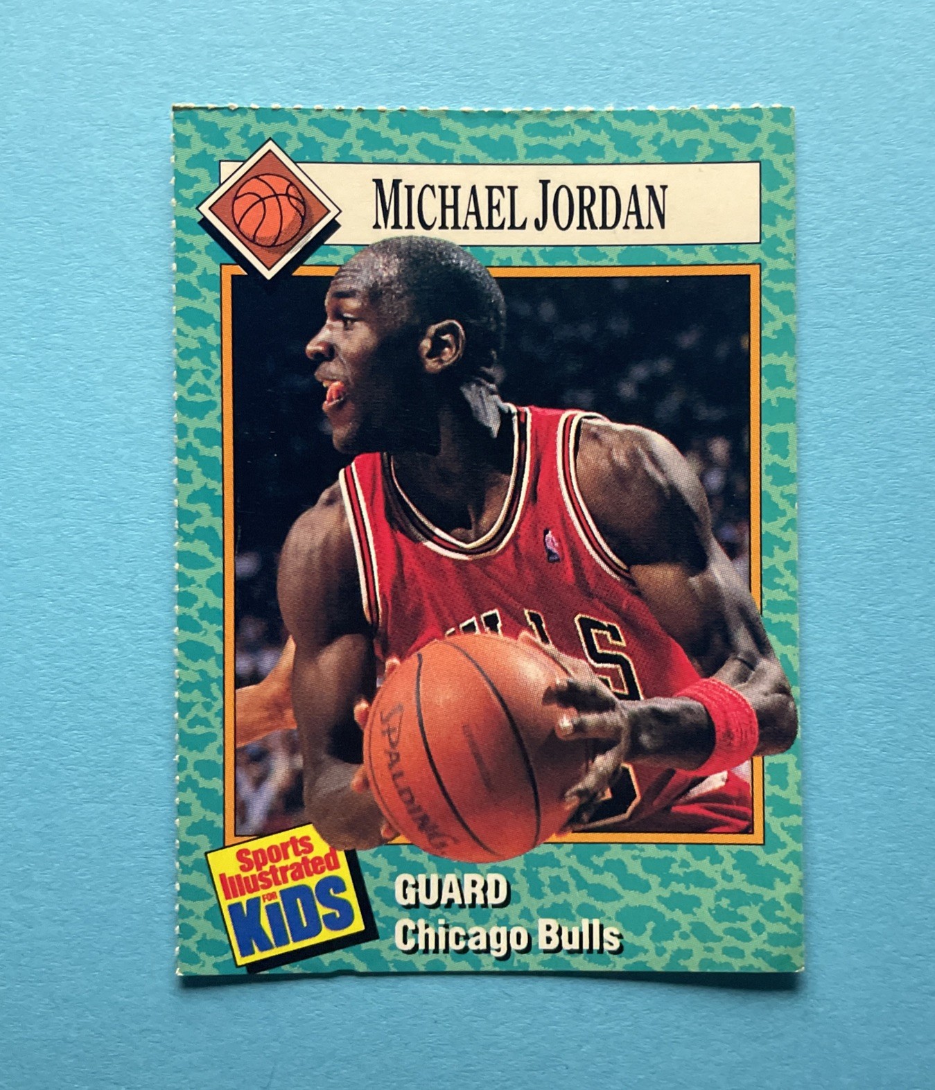 1989 Sports Illustrated SI for Kids #16 Michael Jordan Series 1 - EX/NM