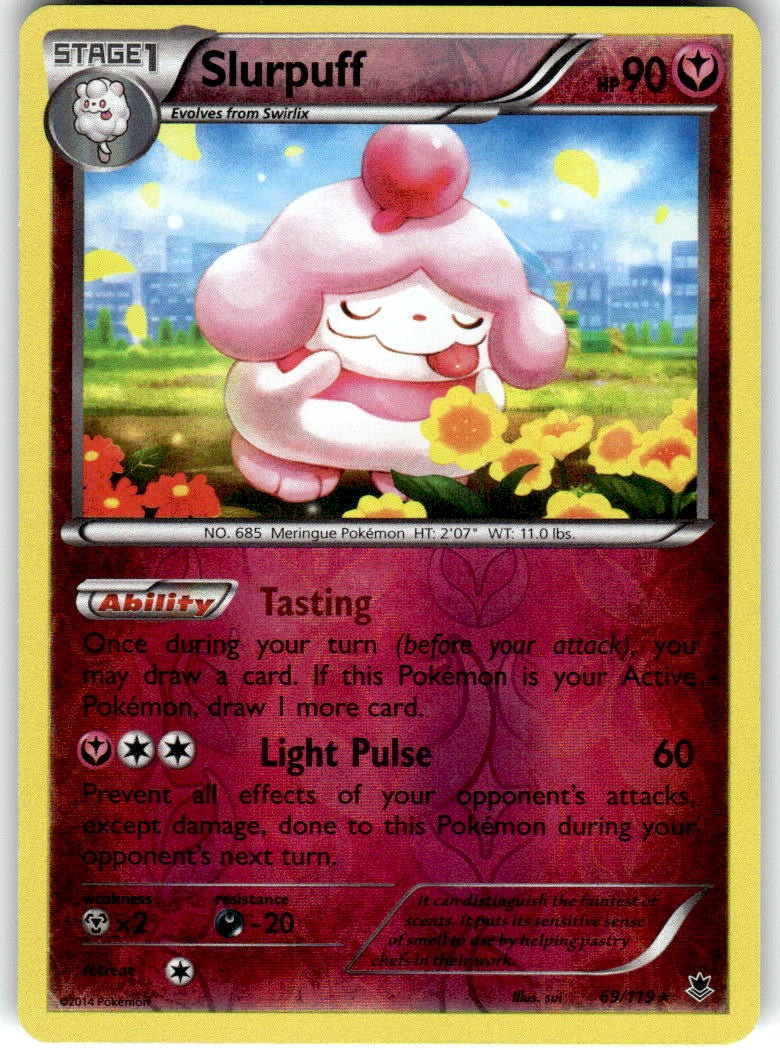 Slurpuff Holo Rare XY - Phantom Forces 69/119 LP