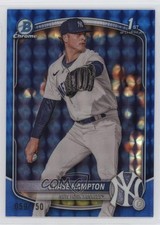 2025 Bowman Chrome Prospects Blue Geometric Refractor 59/150 Chase Hampton 09p1