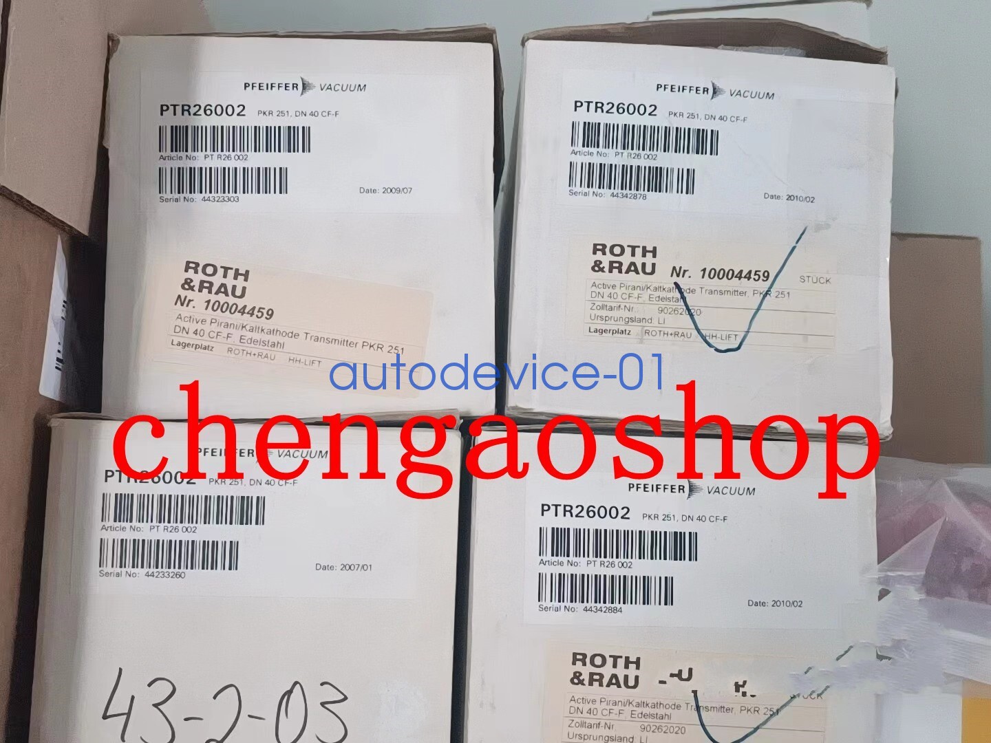 1PCS NEW PKR 251 DN 40 CF-F PTR26002 vacuum gauge Via DHL/FedEx