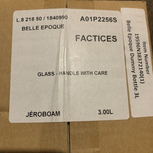 PERRIER JOUET BELLE EPOQUE 2006 GIANT FACTICE DUMMY DISPLAY BOTTLE MAGNUM 3L - Picture 16 of 17
