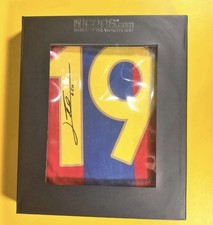 Maglia LIONEL MESSI BACK FIRMATA 2007 FC BARCELONA HOME autenticata da icone