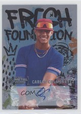 2021 Skybox Metal Universe Champions Silver /150 Carlos Colmenarez Auto 0jd0