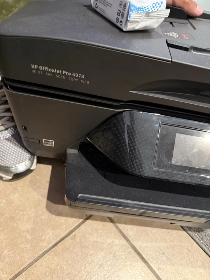 HP OfficeJet Pro 6978 Color Inkjet All-in-One Printer - T0F29A#B1H - Image 3 of 4