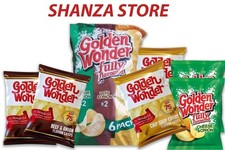 Golden Wonder Variety Crisp |2xCheese&Onion,Beef&OnionAndChipShopCurry(Pack Of3)