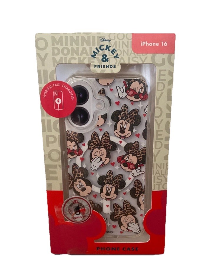NEW Skinnydip Disney Minnie Mouse iPhone 16 Phone Case Wireless