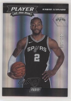 2017-18 Panini Player of the Day Spectrum 122/150 Kawhi Leonard #27 0v0c