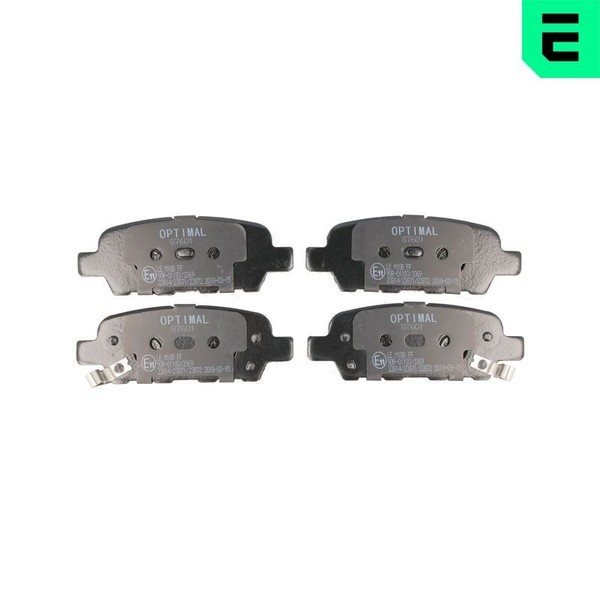 Optimal Bremsbelagsatz, Scheibenbremse BP-87601 FüR Infiniti-image