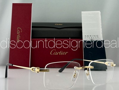 Cartier CT0521o-001 56mm Eyeglasses JZ for sale online | eBay