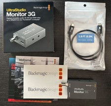 Blackmagic Design UltraStudio Monitor 3G BDLKULSDMBREC3G WITH THUNDERBOLT CABLE