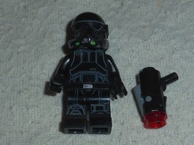 LEGO STAR WARS IMPERIAL JUMP TROOPER MINIFIG FIGURE W GUN JET PACK 75134