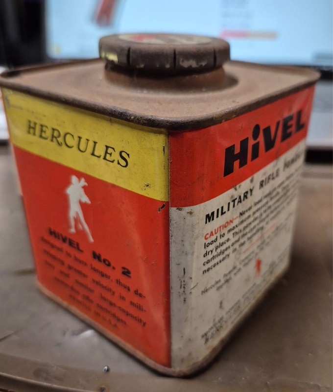HIVAL NO2 MILITARY RIFLE POWDER TIN FULL SEALED