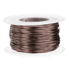 20 Gauge Aluminum Craft Wire 0.8mm 98.5ft Bendable Metal Wire Brown