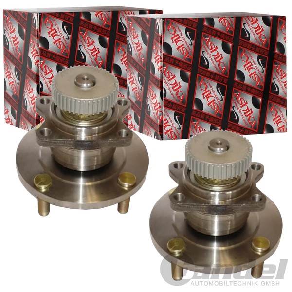 2X Ashika Radnabe Hinten Passend FüR Mitsubishi Galant Links+Rechts | 44-25025-image