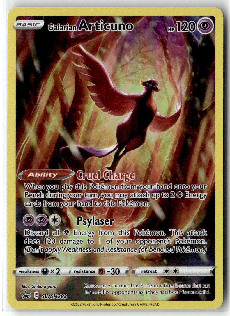Pokemon Galarian Articuno Holofoil SWSH: Sword & Shield P... [SWSD - SWSH282] NM