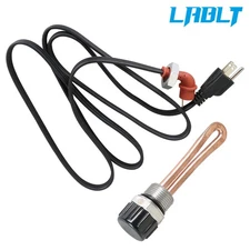 Engine Block Heater Element & Cable Cord Fit for Ford F250 F350 6.0/6.4L 03-10