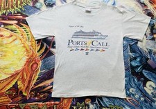 Vintage Vision of the Seas Royal Caribbean Cruise Shirt Single Stitch USA made S