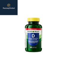 Spring Valley Vitamin D3 2000 IU Softgels, 400 Count