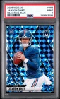 2025 Panini Mosaic Football Jaxson Dart RC - REACTIVE BLUE - PSA 9 - Giants
