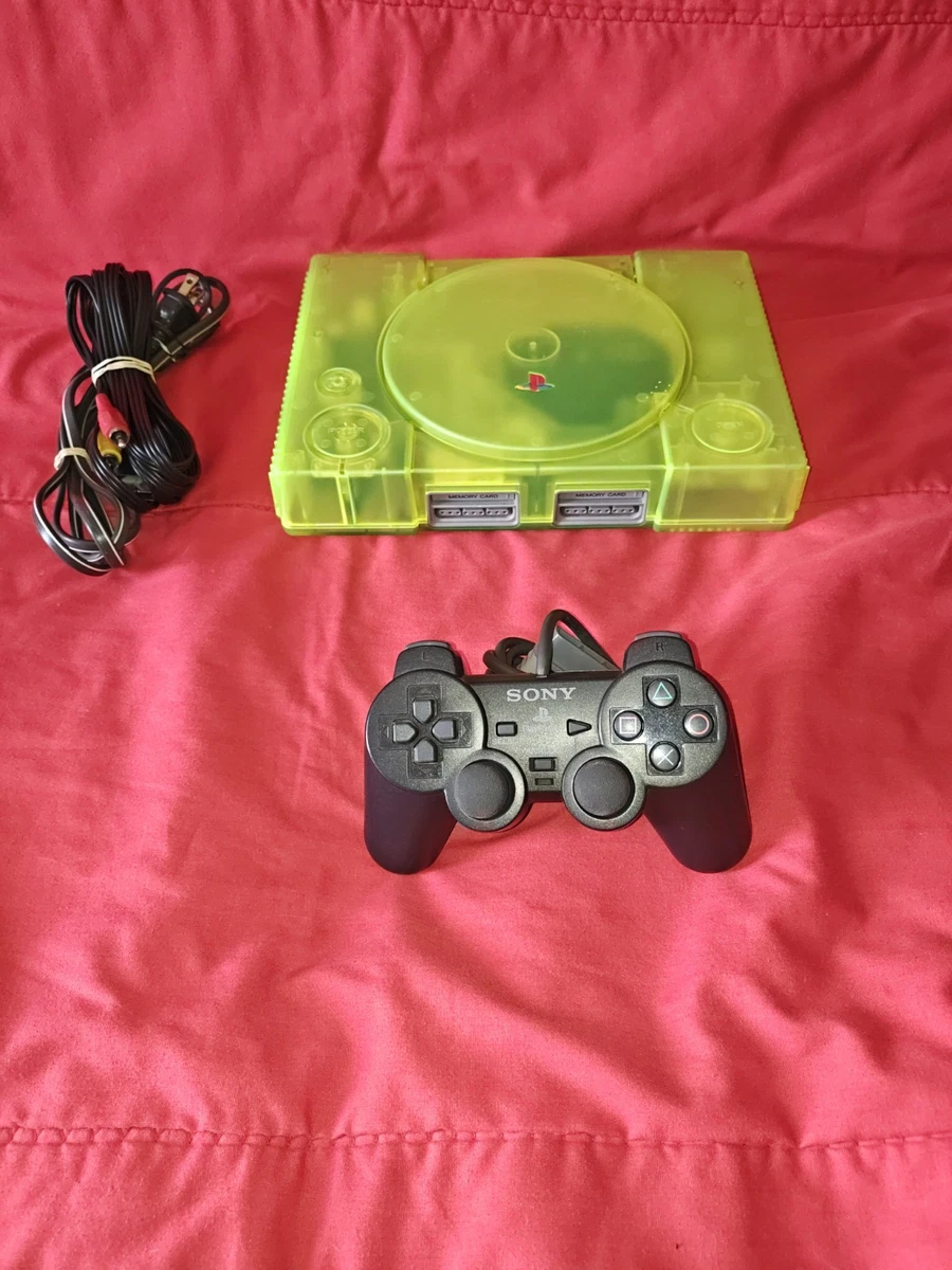 Sony PlayStation 1 Green Consoles | eBay