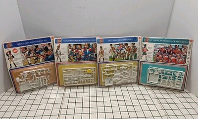 VTG Airfix 54mm Lot 4 Model Kit British, French Grenadier, Infantry, Highlander