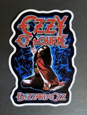 Ozzy Osbourne Sticker Iconic 70s 80s Rock Band UK Blizzard of Oz for Laptop New 