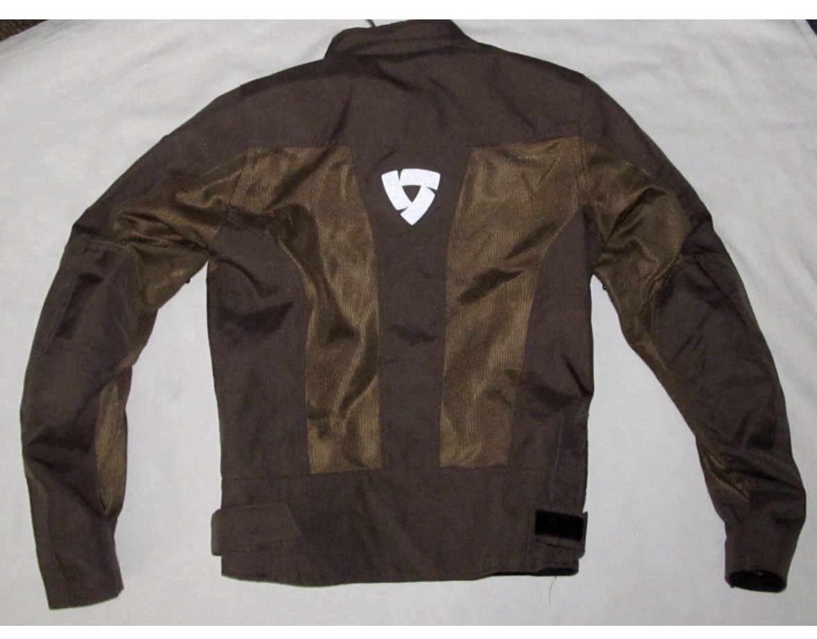 REVIT Brown Eclipse Motorcycle Summer Riding Jack… - image 2