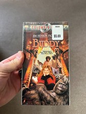 Buddy VHS Tape - Jim Henson - Rene Russo, Robbie Coltrane | NEW with Watermarks