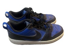 Nike Court Borough Low Recraft Sneakers Boys Size 7 In A Blue And Black Colorway
