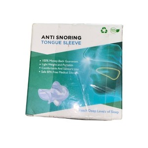 Reazeal Anti Snoring Tongue Sleeve BPA-Free Silicone Sleep Aid