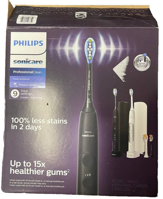 #ad Philips Sonicare HX7513 71 Clean Electric Toothbrush 2 Pack $59.99