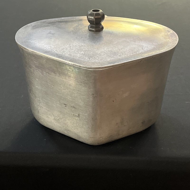 Vintage Super Maid Cookware Triangle Cast Aluminum Cooking Pot Heart Shape