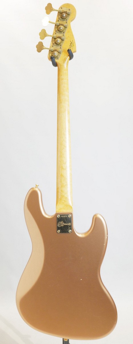 Fender Custom Shop 60 Jazz Bass Relic LH Copper Metallic/MH 2012