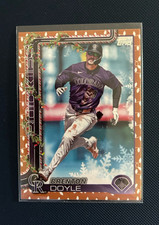 Topps 2025 Holiday Brenton Doyle #H101 Colorado Rockies Baseball Card