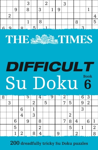 Times Difficult Su Doku Book 6 by Not Available (2012, Uk-B Format Paperback) - Image 8