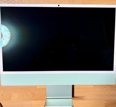 APPLE iMac M4 2024 24'' 4,5K 8-Core GPU 256GB SSD 16GB RAM MWUE3D/A A3247 grün