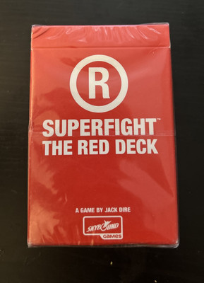 Superfight: The Red Deck Card Game Adult Expansion by Skybound Tabletop - New