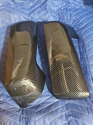 Carbon Fiber Mirror Cap Cover Accessories For Chevy Silverado 1500 2019-23 