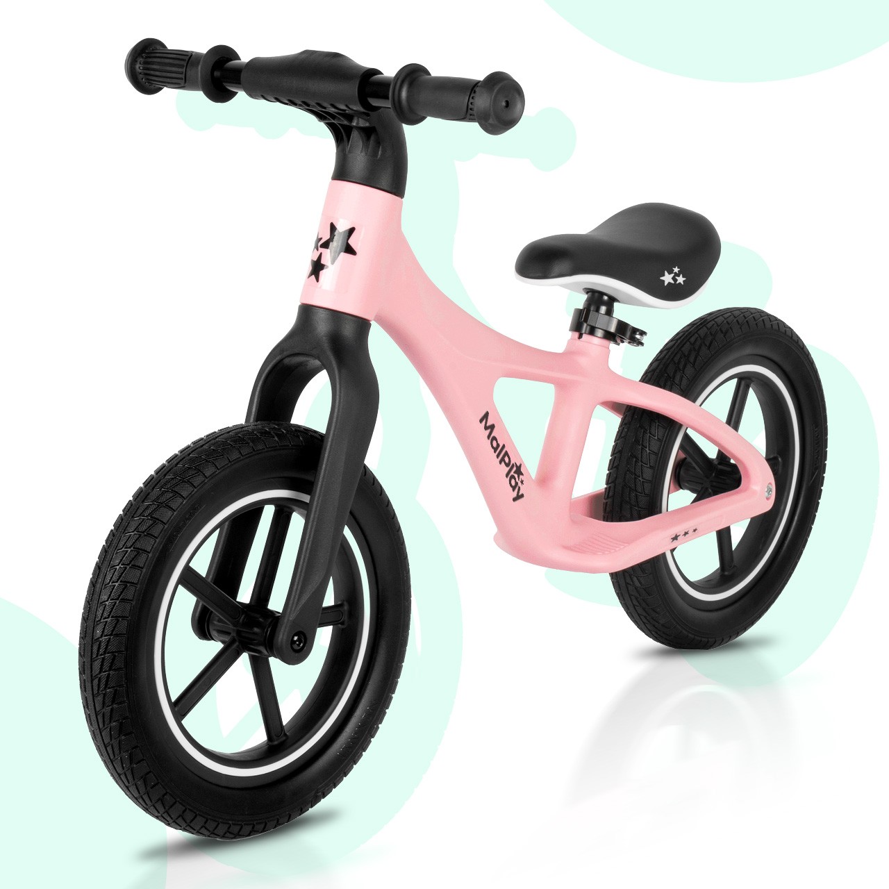 Bici da corsa Malplay per bambini 12 pollici rosa foto 4