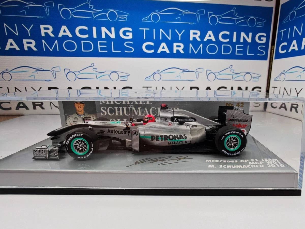 MINICHAMPS Michael Schumacher Mercedes GP Diecast Racing Cars for