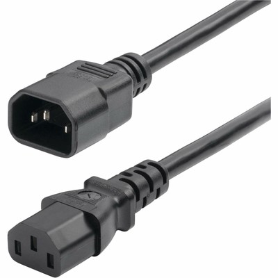 StarTech 2ft [60cm] Power Extension Cord (87138200powercord)