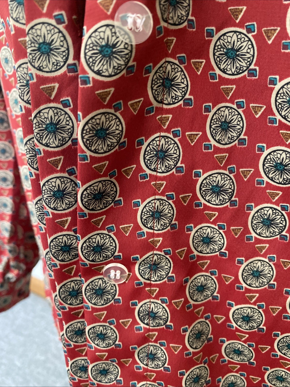 C22 Notations  Button Down Blouse Size 8 - image 6