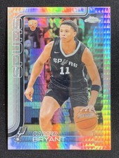 Carter Bryant 2025-26 Topps Chrome Prism Refractor Base RC #264 -m2