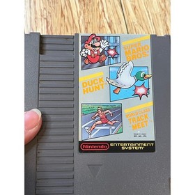 Super Mario Bros. Duck Hunt World Class Track Meet Nintendo NES Cartridge Untest