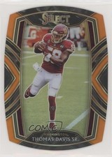 2020 Panini Select Club Level Orange Prizm Die-Cut Thomas Davis Sr #221 14gy