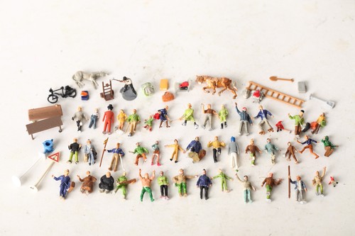 Preiser H0 40 figuras y accesorios, ver foto (354280) | Condition: Gebraucht