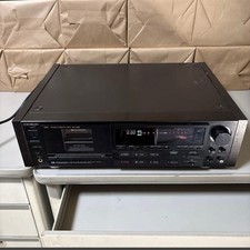 AIWA XK-009 Stereo Cassette Deck Used Cleaned Tested Power On