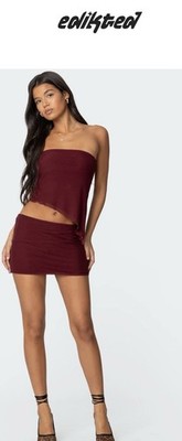 Viva Mesh, Mini Skirt And Tube Top