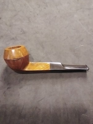 Dr.Max London England Made UNSMOKED Bulldog shape. Diamond Shank Lt.walnut . 